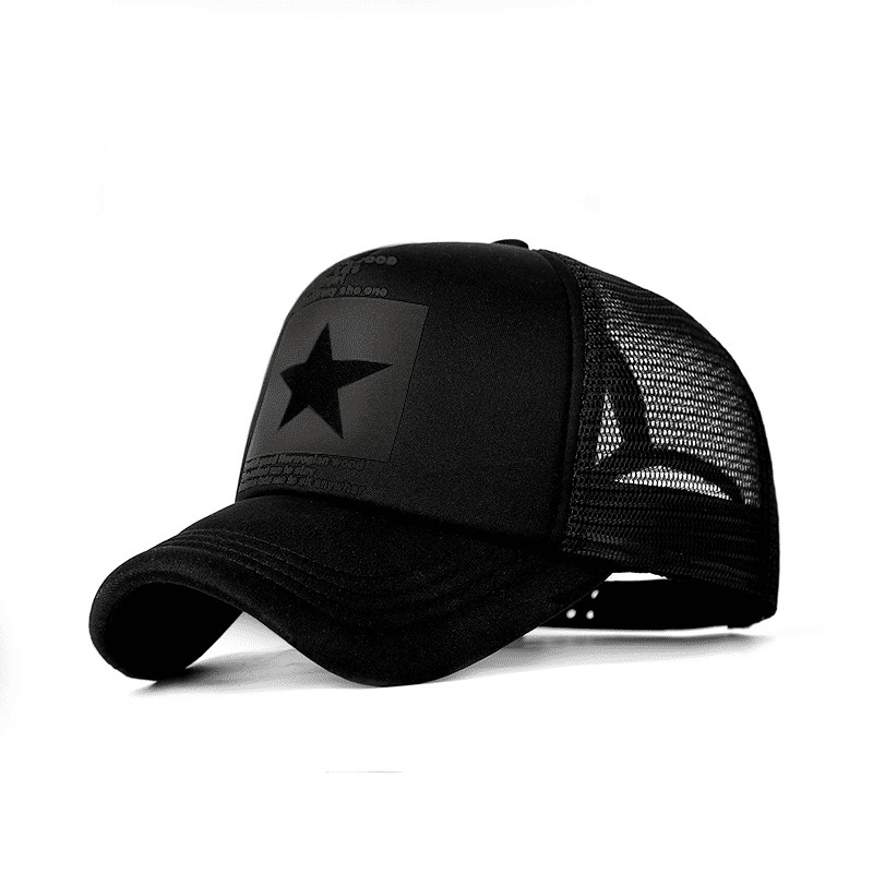 Unisex Breathable Adjustable Solid Baseball Cap - Outdoor Curved Sun Visor Hat