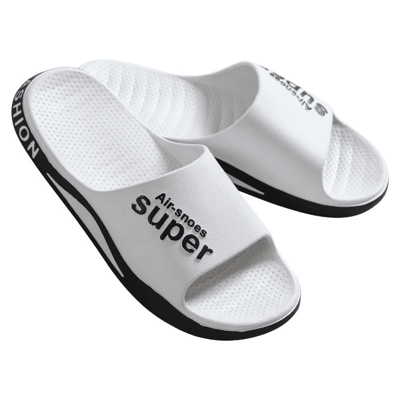 SXCHEN Men's Unisex Non-Slip Thick-Soled Lightweight Indoor Outdoor Beach Slippers