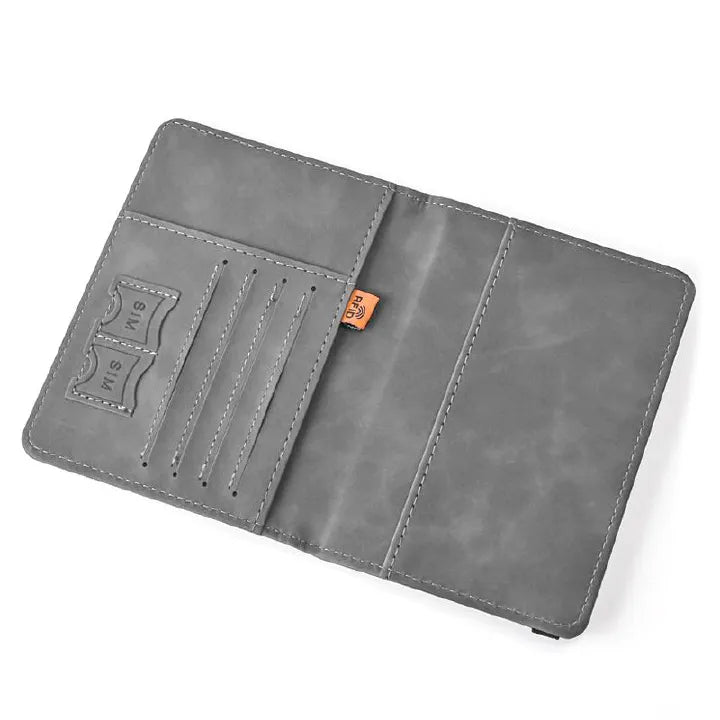 RFID Passport Holder – Ultra-Thin PU Leather Travel Wallet Organizer