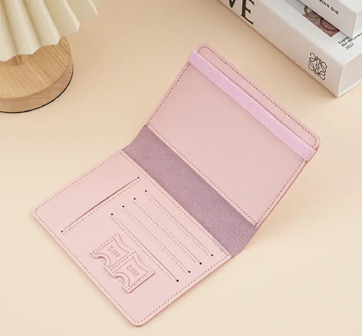 RFID Passport Holder – Ultra-Thin PU Leather Travel Wallet Organizer